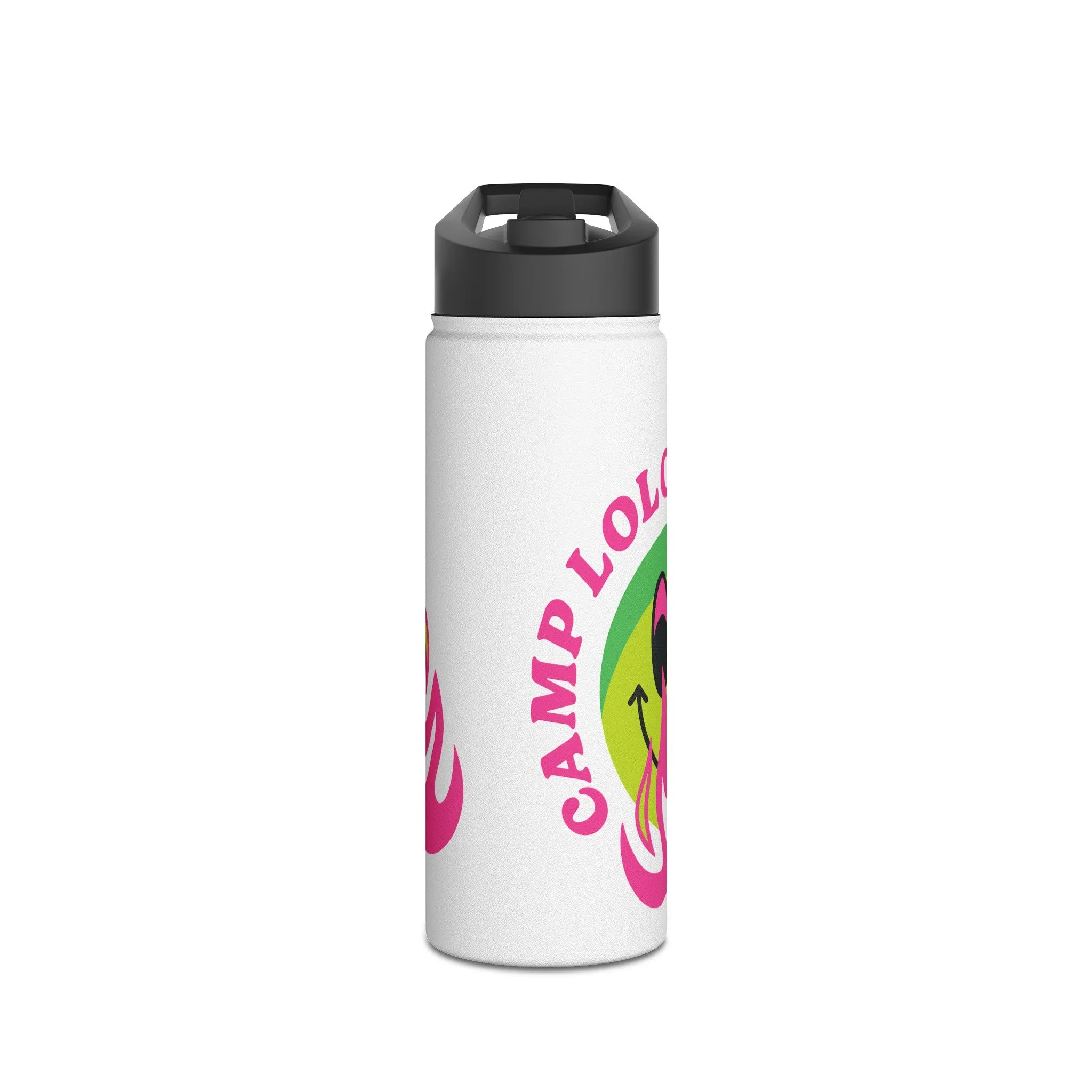 Happy Camper Stainless Steel Water Bottle