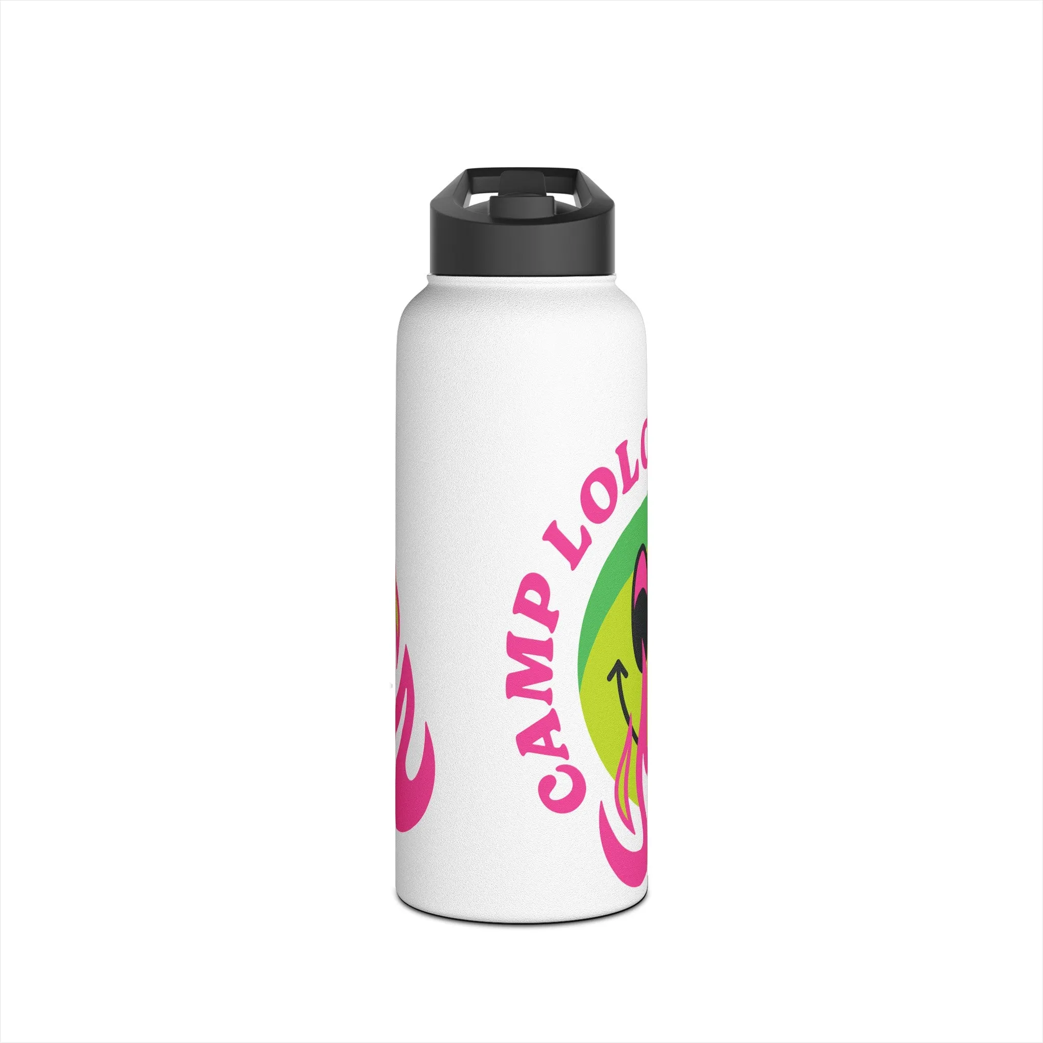 Happy Camper Stainless Steel Water Bottle