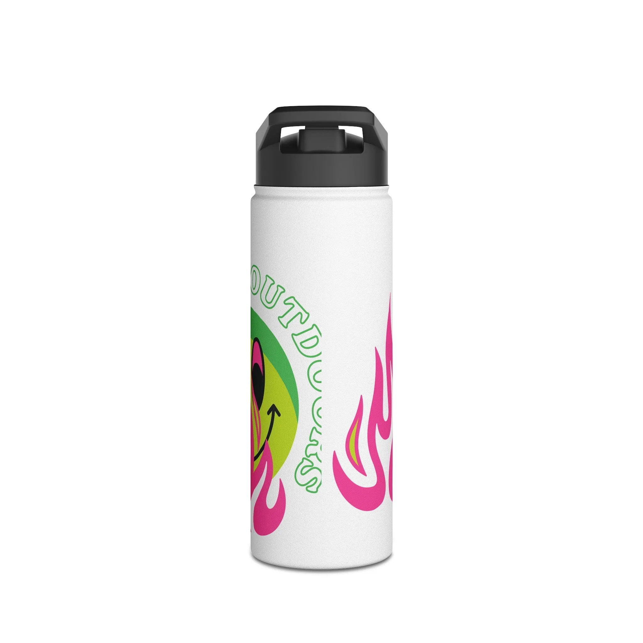 Happy Camper Stainless Steel Water Bottle