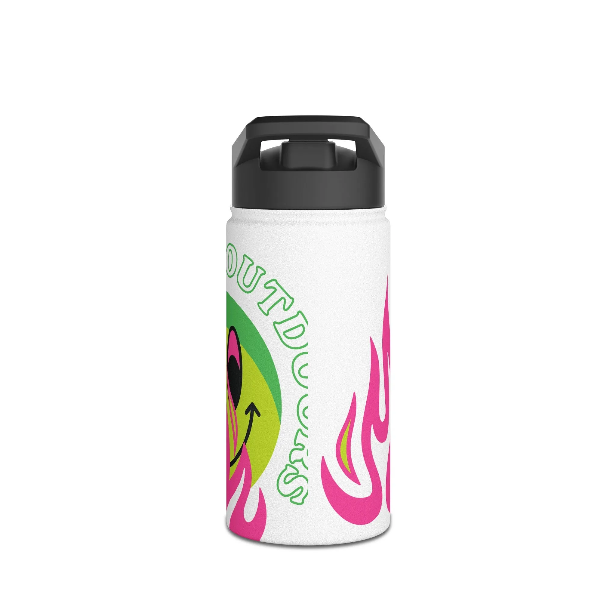 Happy Camper Stainless Steel Water Bottle