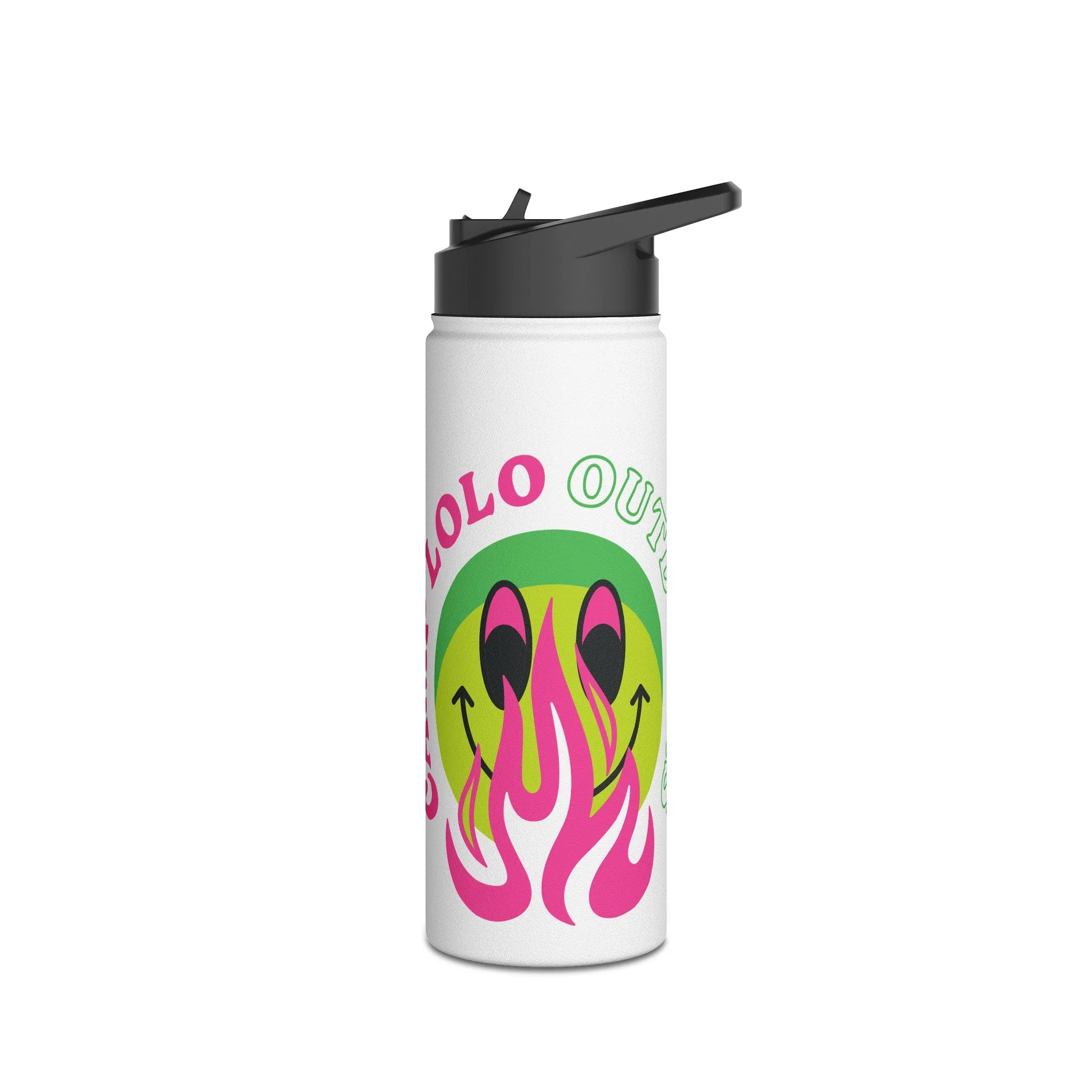 Happy Camper Stainless Steel Water Bottle