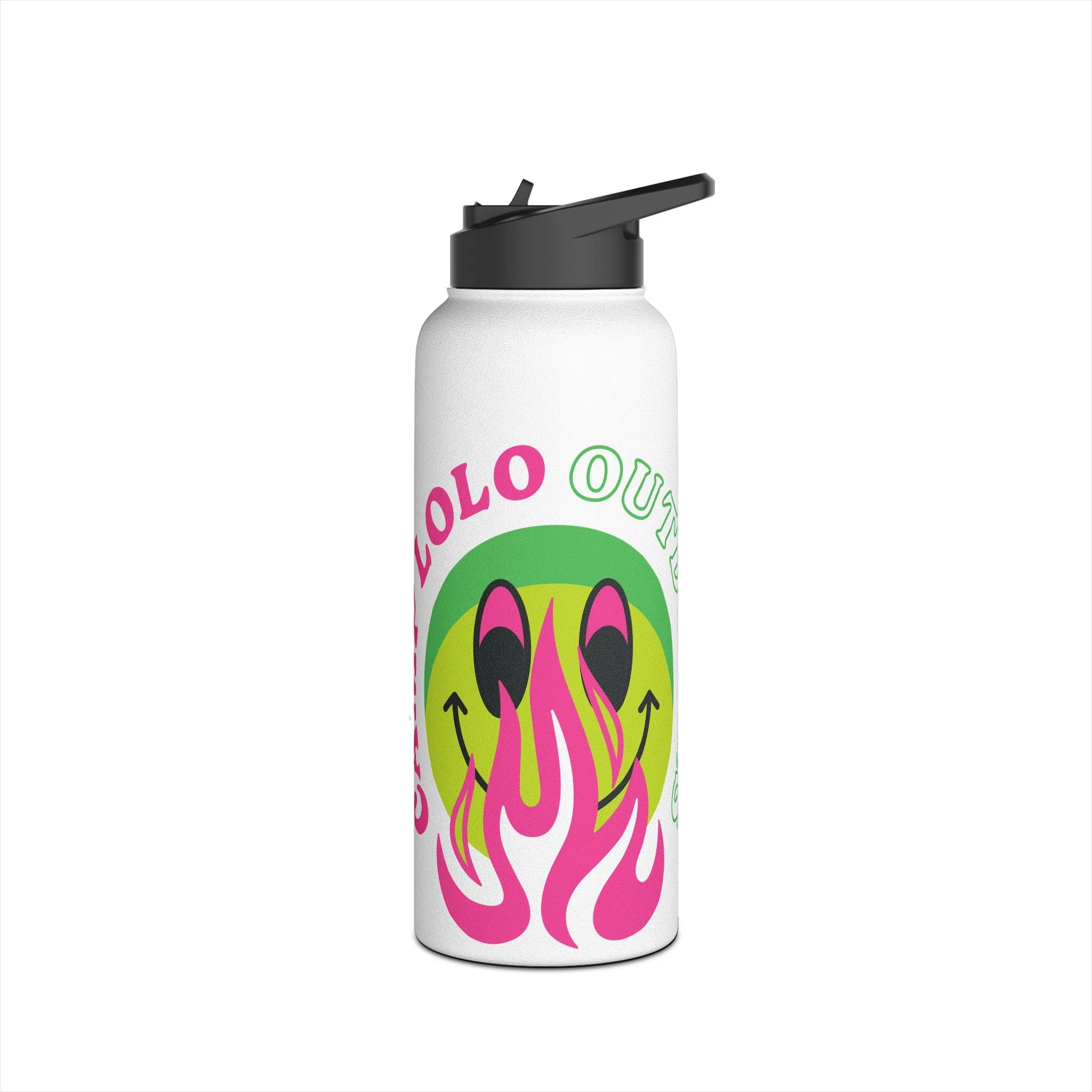 Happy Camper Stainless Steel Water Bottle