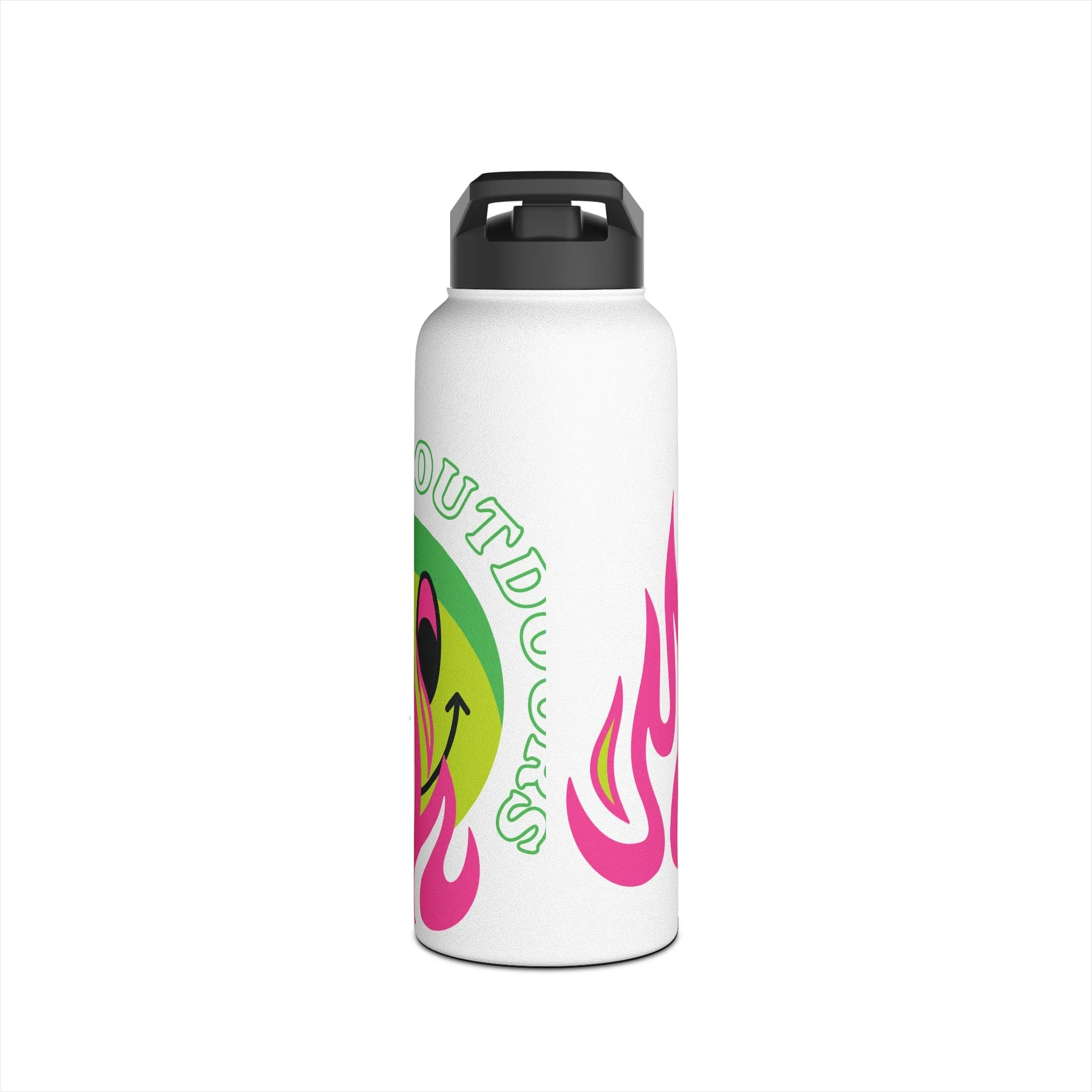 Happy Camper Stainless Steel Water Bottle