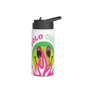 Happy Camper Stainless Steel Water Bottle