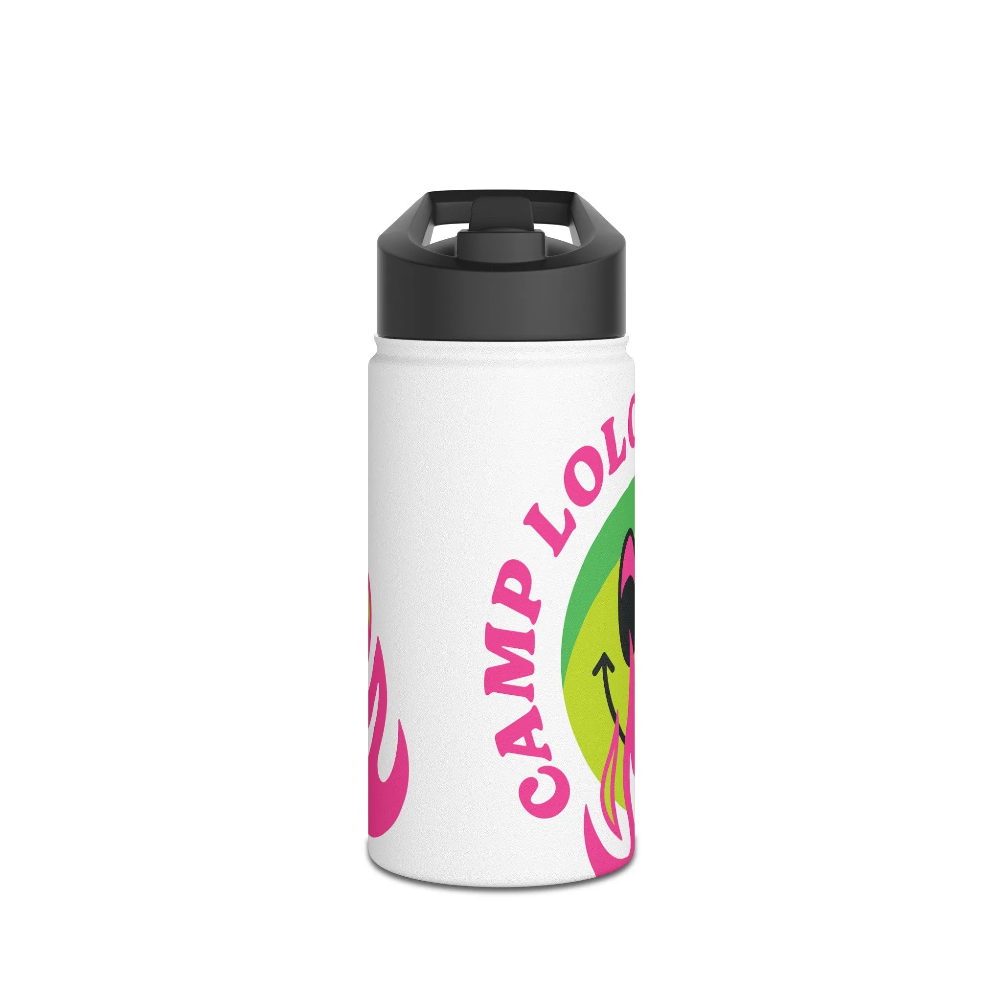 Happy Camper Stainless Steel Water Bottle