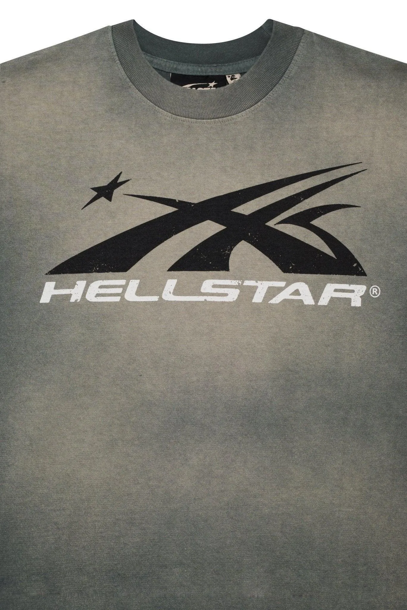 Hellstar Sports Logo T-Shirt Grey
