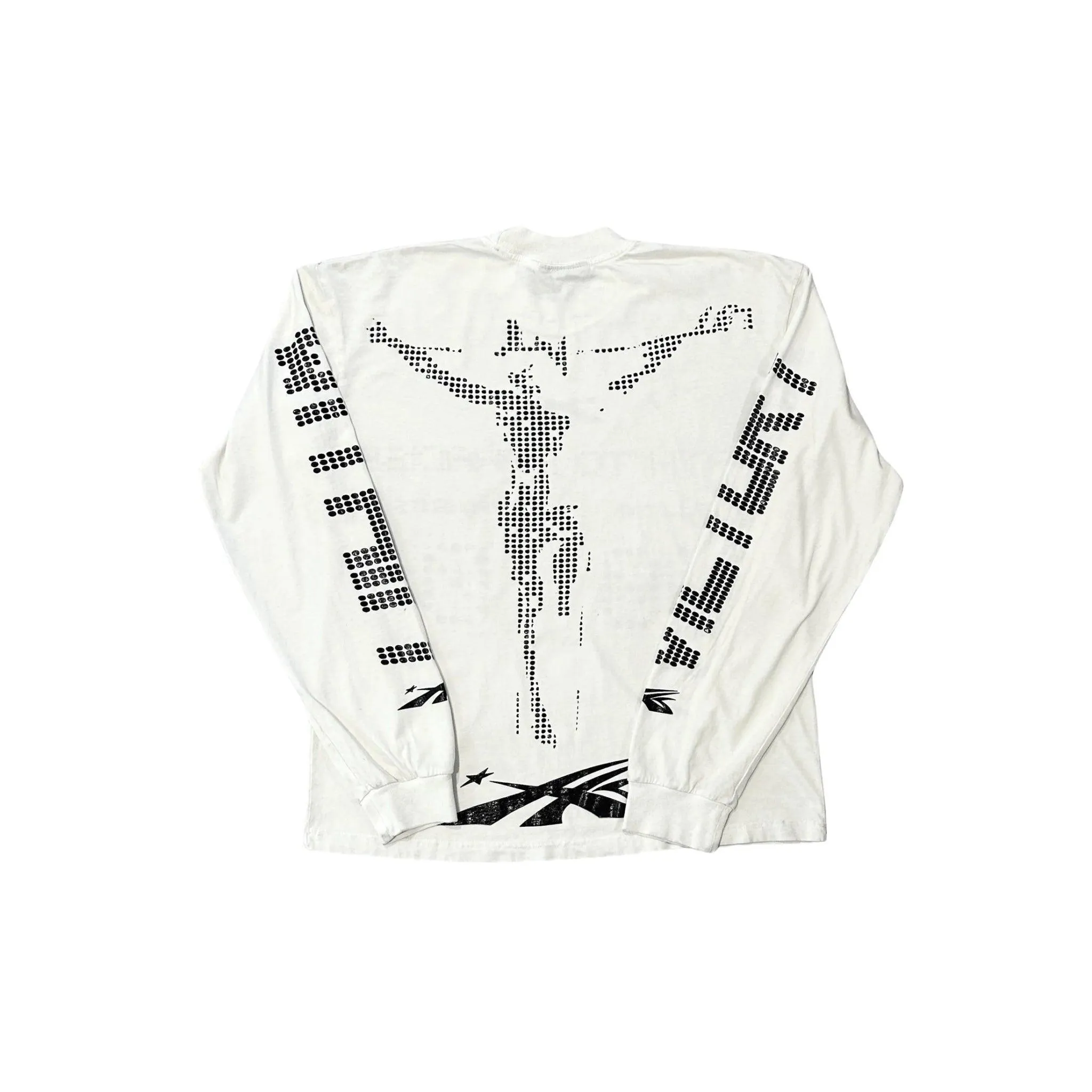 Hellstar Sports Scoreboard L/S T-Shirt White