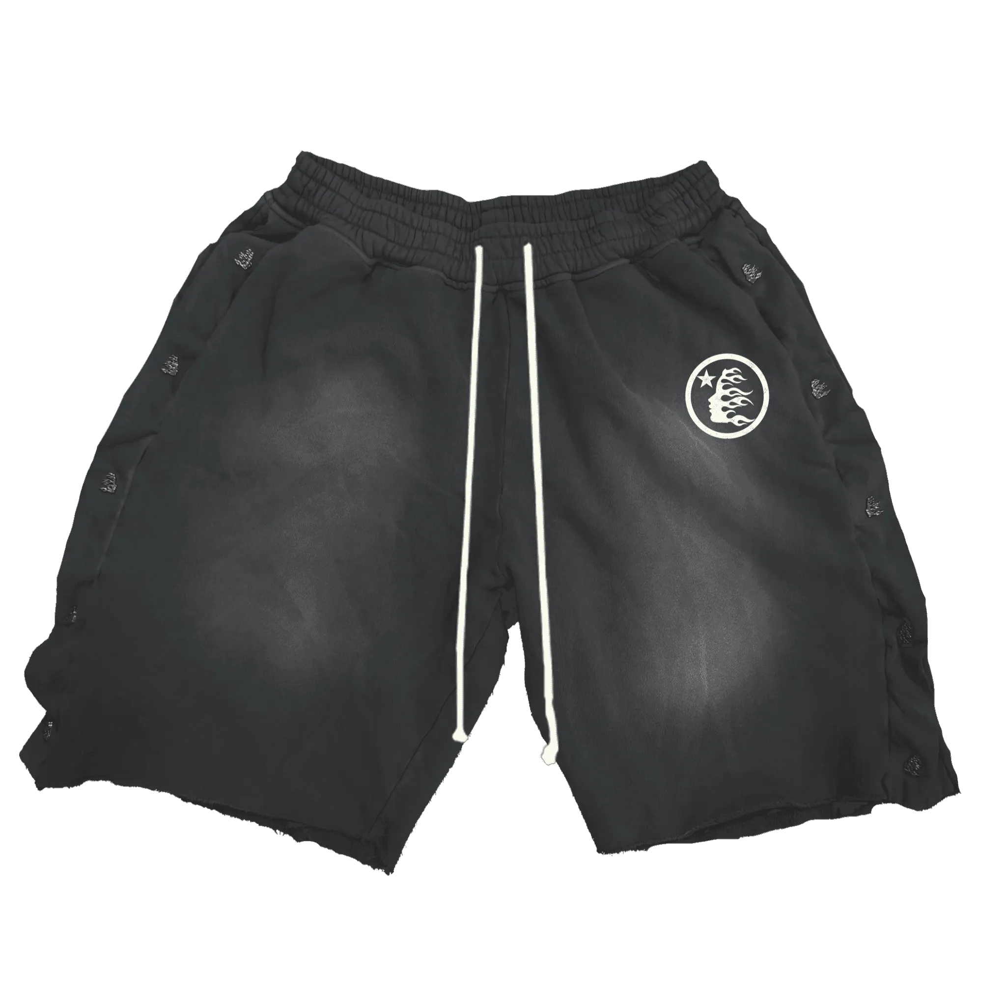 Hellstar Sports Snap Shorts Black