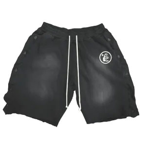 Hellstar Sports Snap Shorts Black
