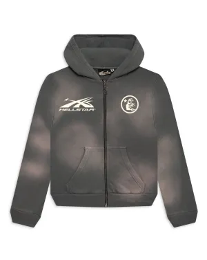 Hellstar Sports Zip-Up Hoodie (Grey)