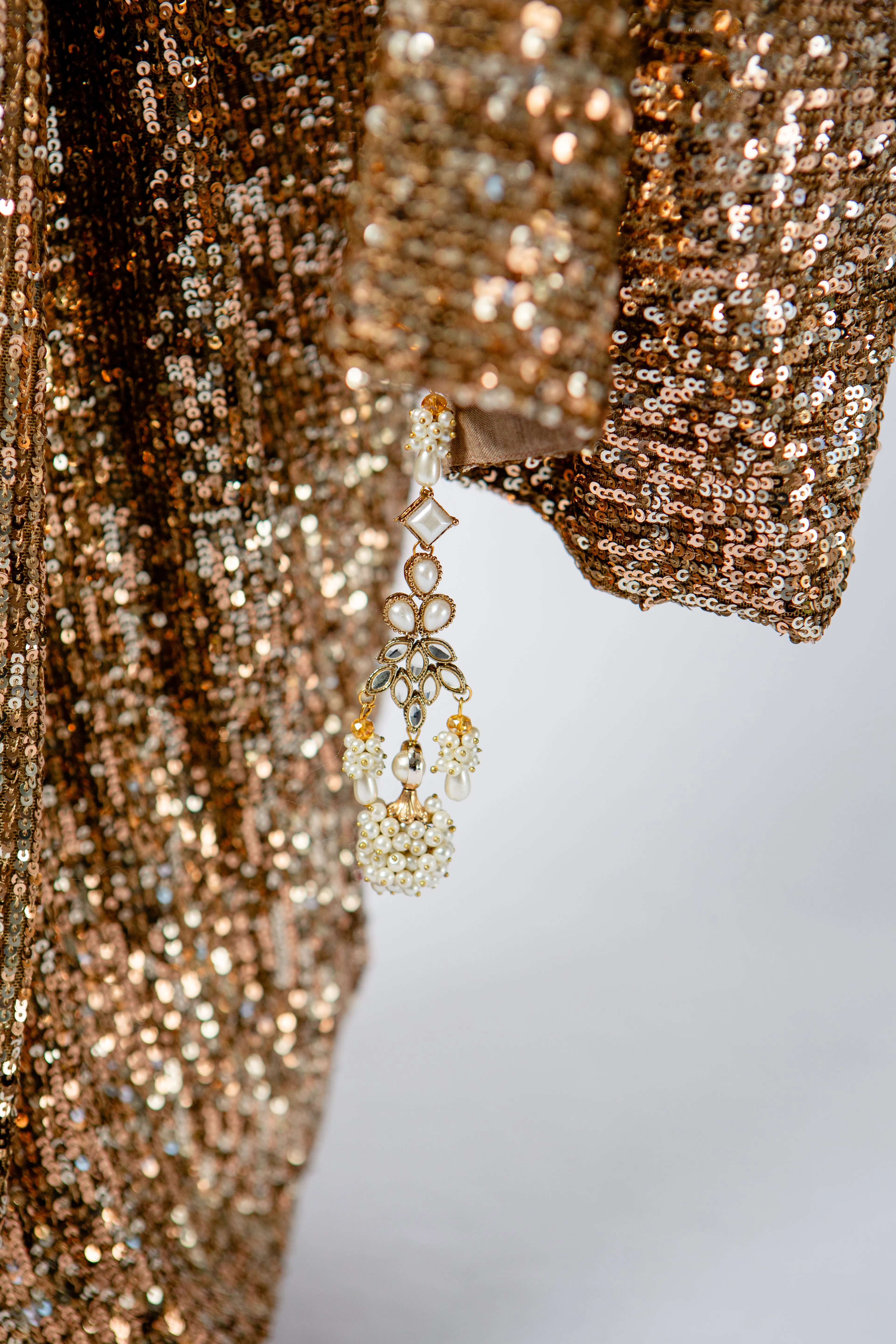 HERITAGE GLAMOUR SEQUIN SARI