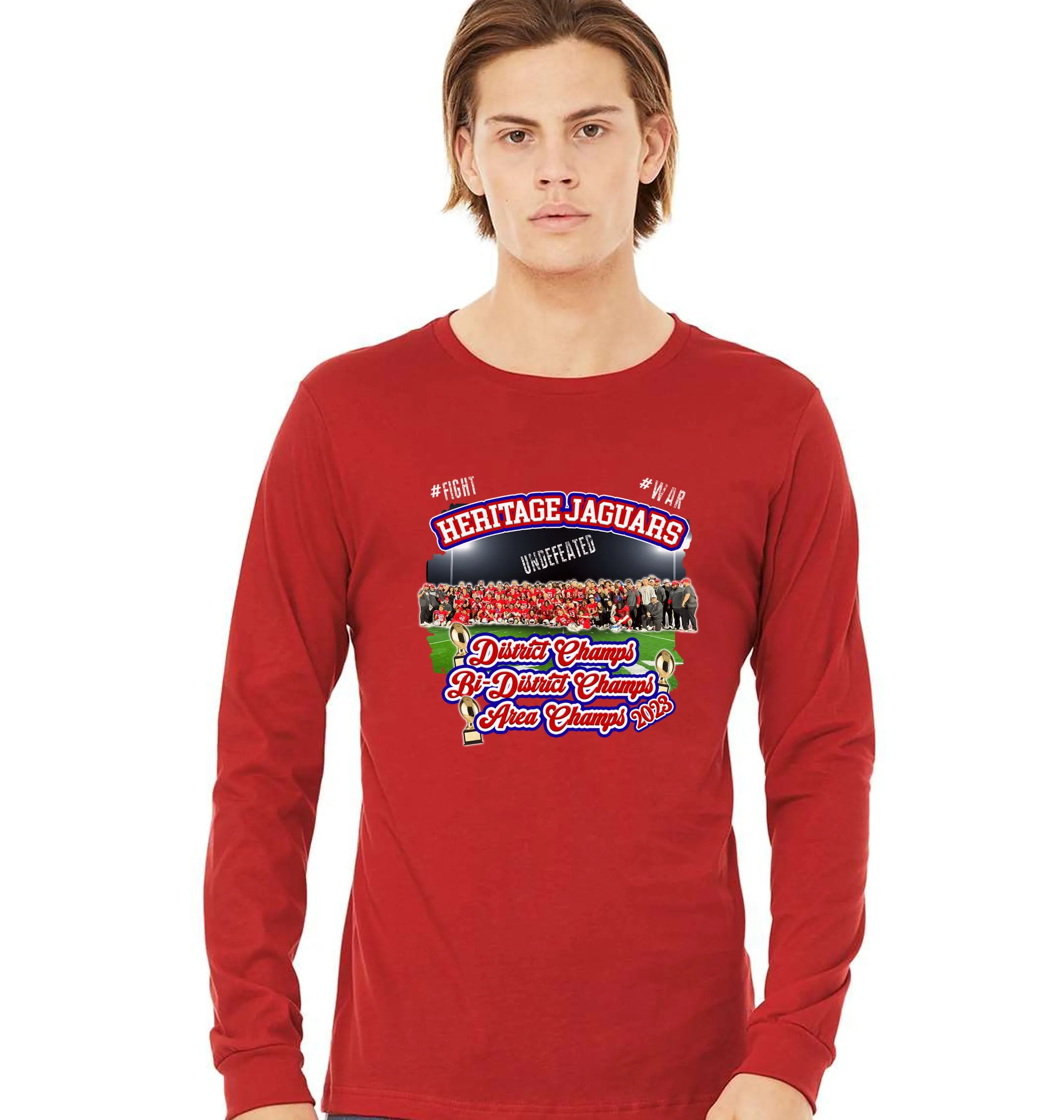 Heritage Jaguars Undefeated Area Champs Tee