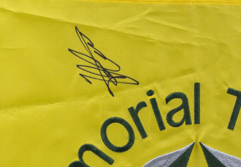 Hideki Matsuyama Signed Framed The Memorial Tournament Golf Flag BAS