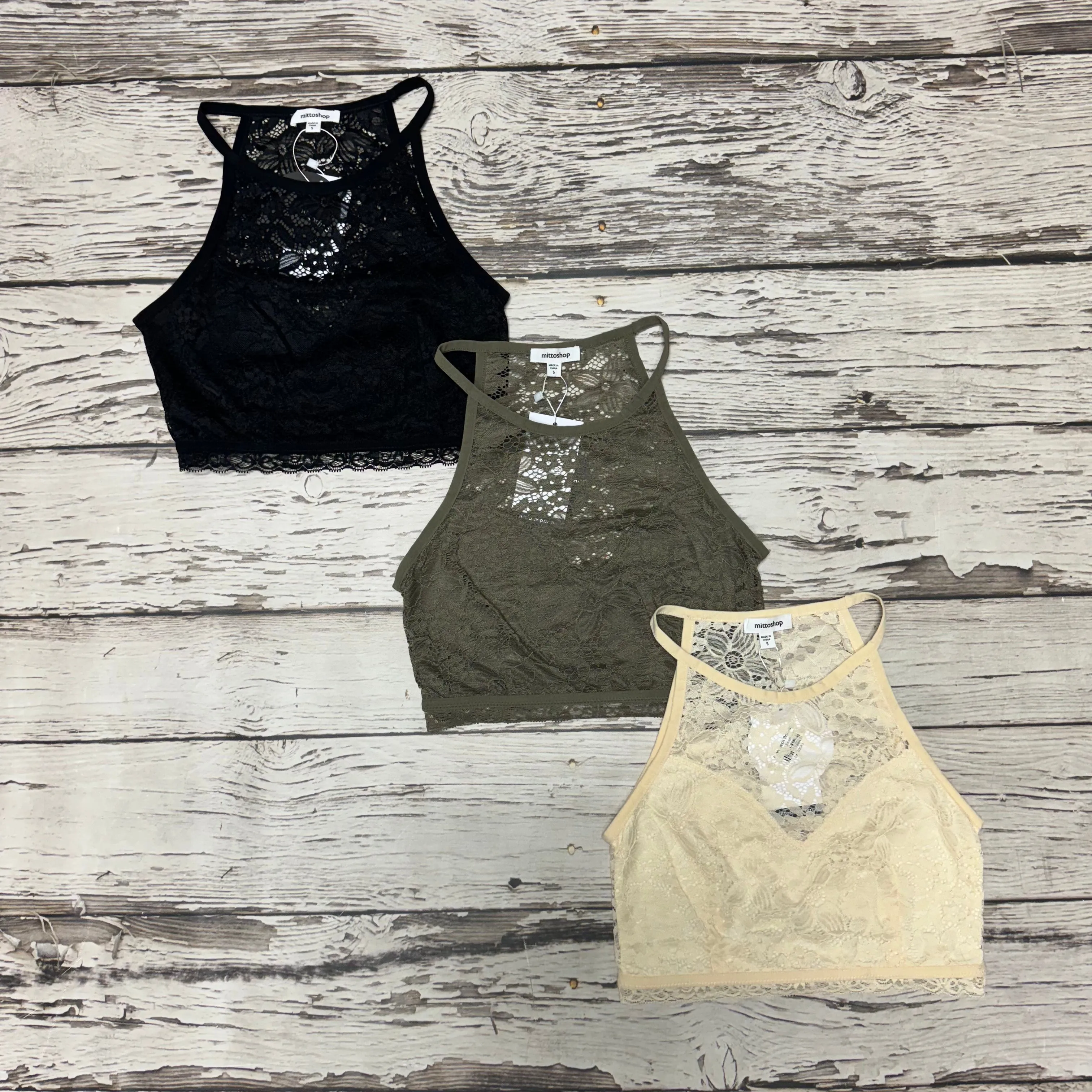 High-Neck Bralette