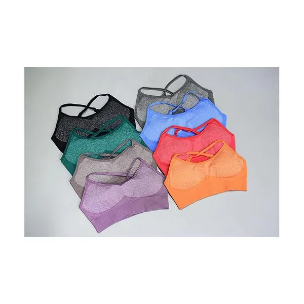 High Waist Athletic Seamless Yoga Leggings-Stretch Sports Bra