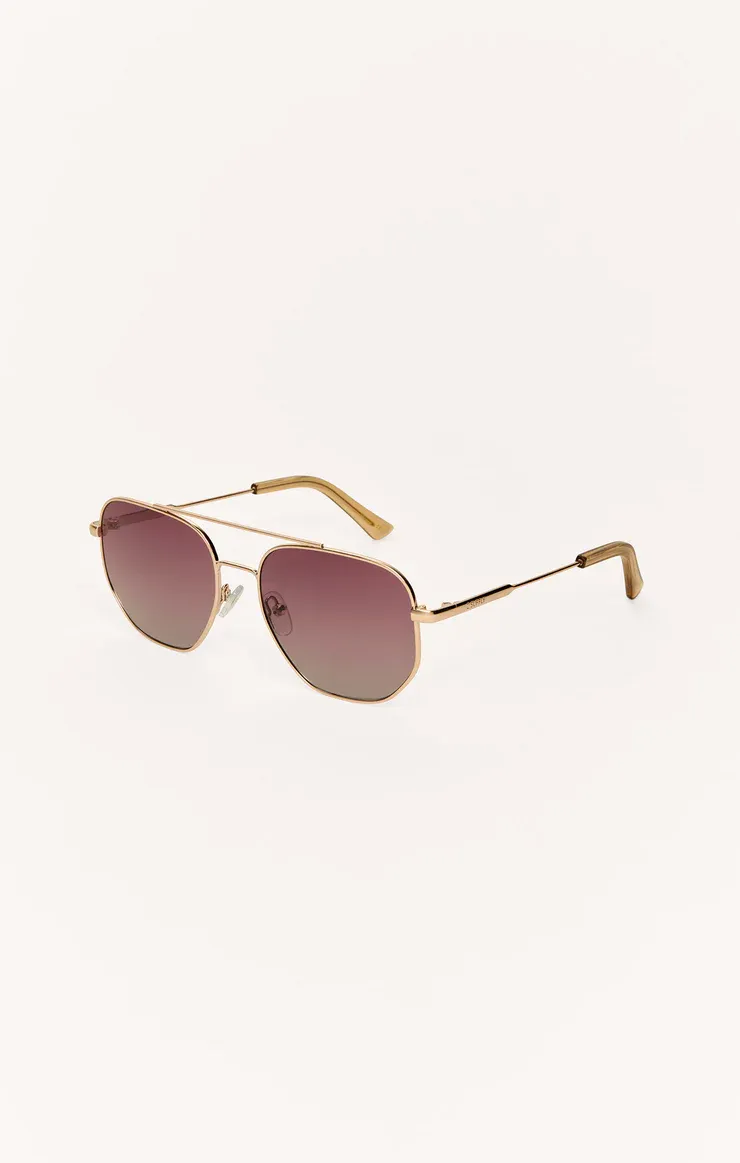 Highway Sunglasses Rose Gold