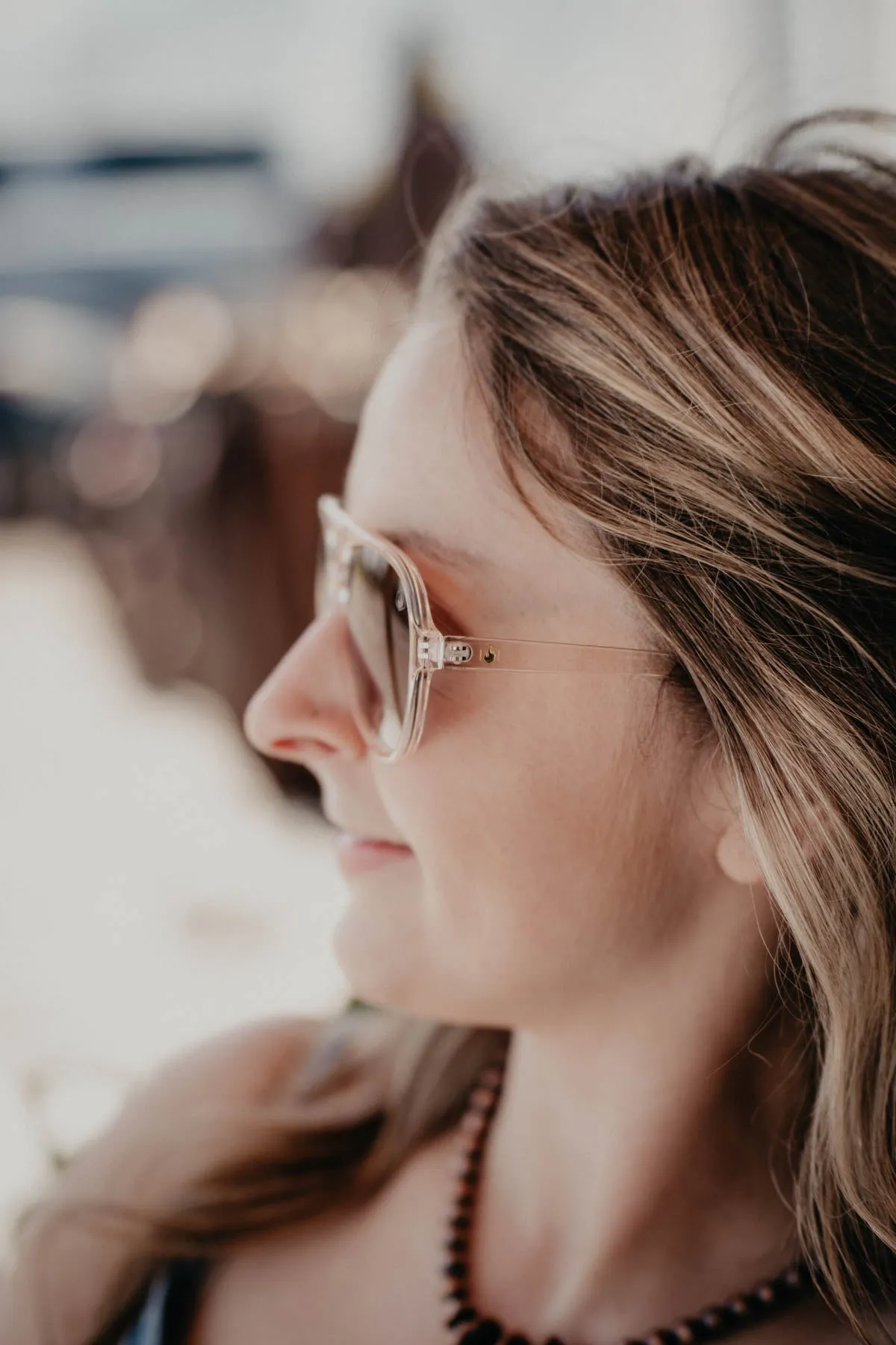 'Horizon' American Bonfire Co. Sunglasses (Brown)