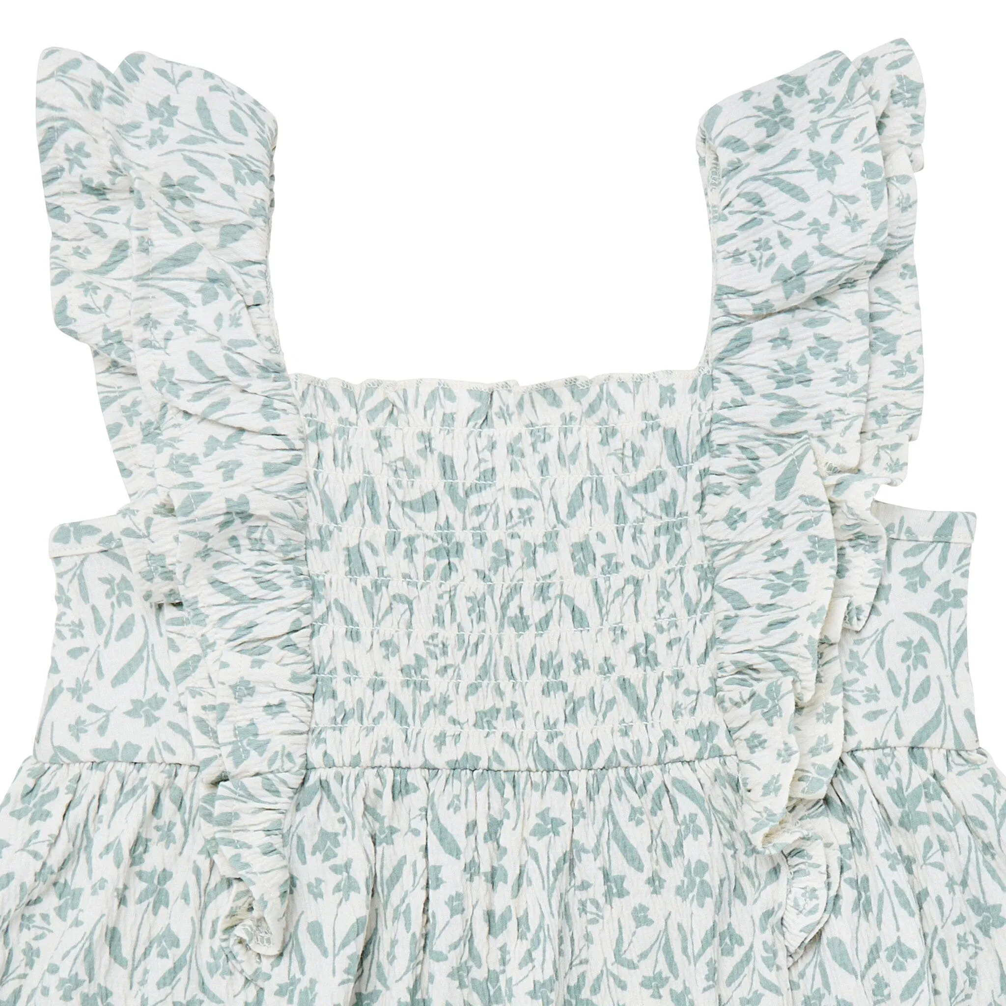 Infant & Toddler Girls Daffodil Smocked Ruffle Dress