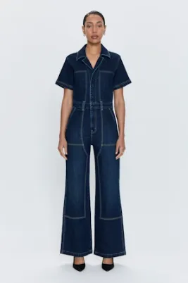 Jacob Short Sleeve Carpenter Jumpsuit