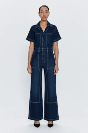Jacob Short Sleeve Carpenter Jumpsuit