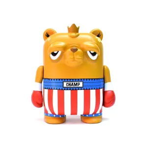 JC Rivera "Bearchamp" Italian Stallion Edition, 4" Vinyl Figure by UVC Toys 2019