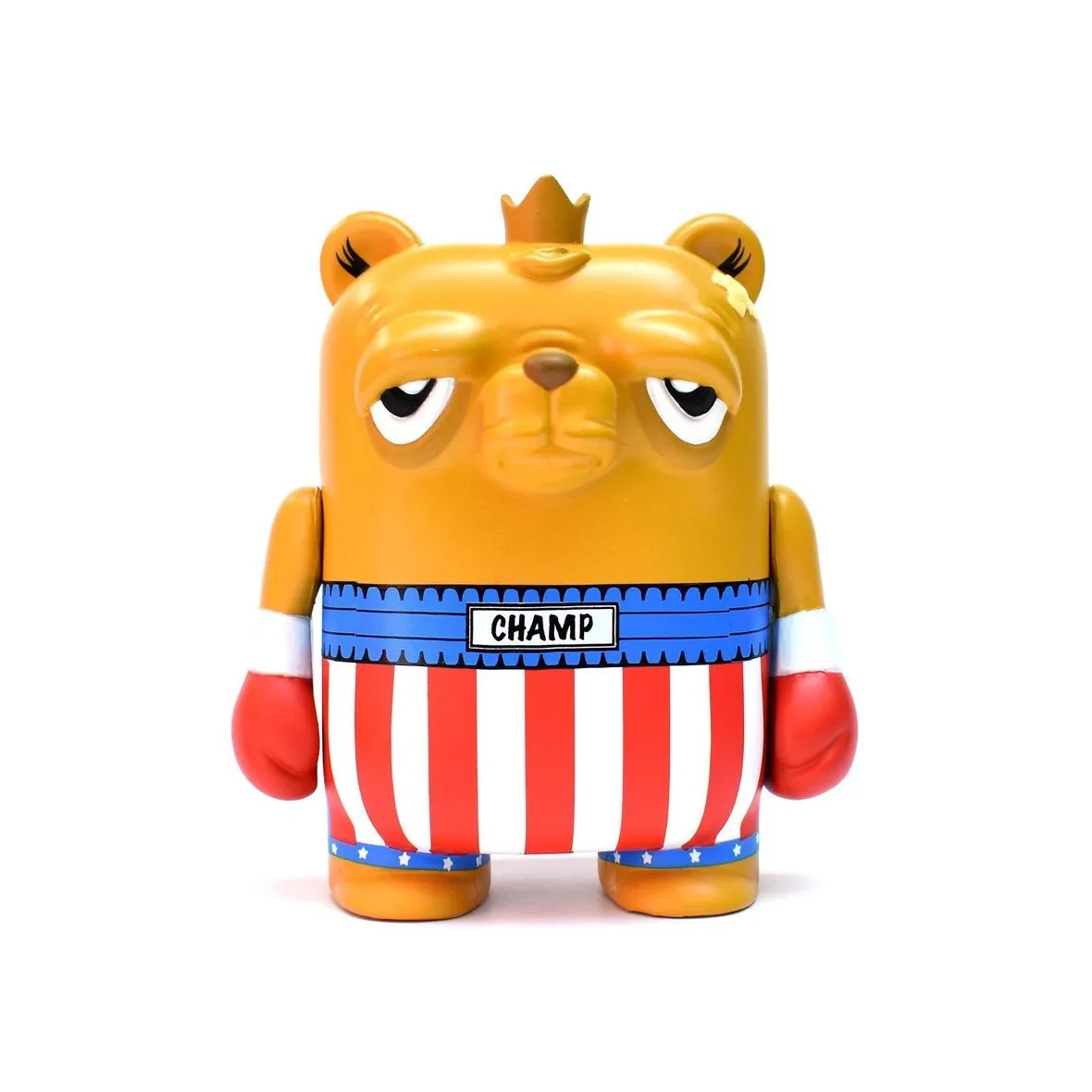 JC Rivera "Bearchamp" Italian Stallion Edition, 4" Vinyl Figure by UVC Toys 2019