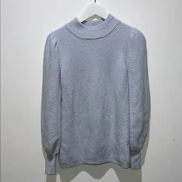 Joie Tandou Bishop Sleeve 100% Wool Sweater Size Small