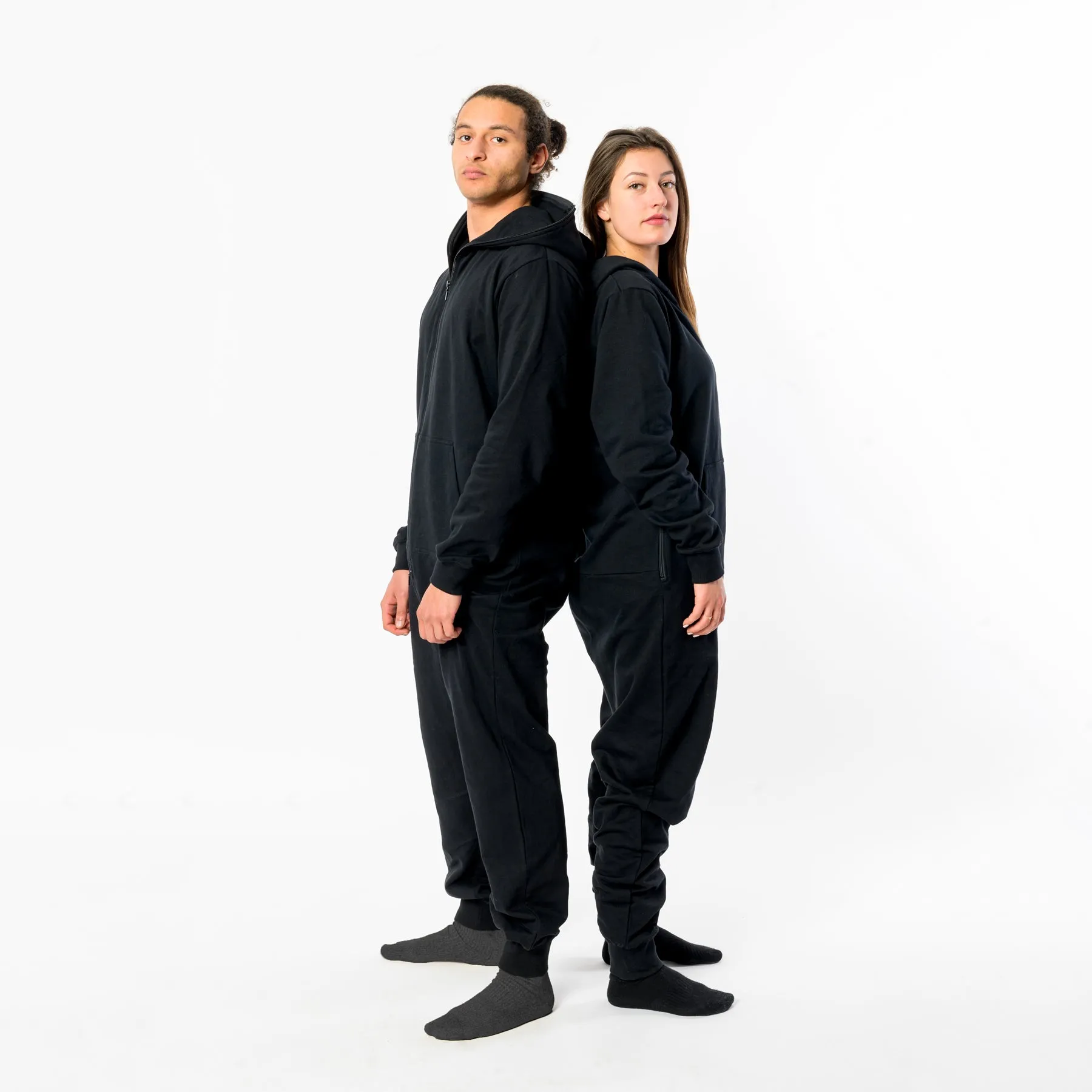 Jumpsuit Unisex  "VACAY" - black