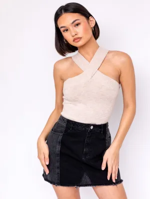 Karla Halter Band Bodysuit