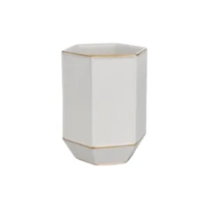 Kassatex St Honore Tumbler - White