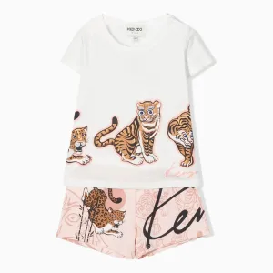 Kid's Tiger Print Outfit Toddlers