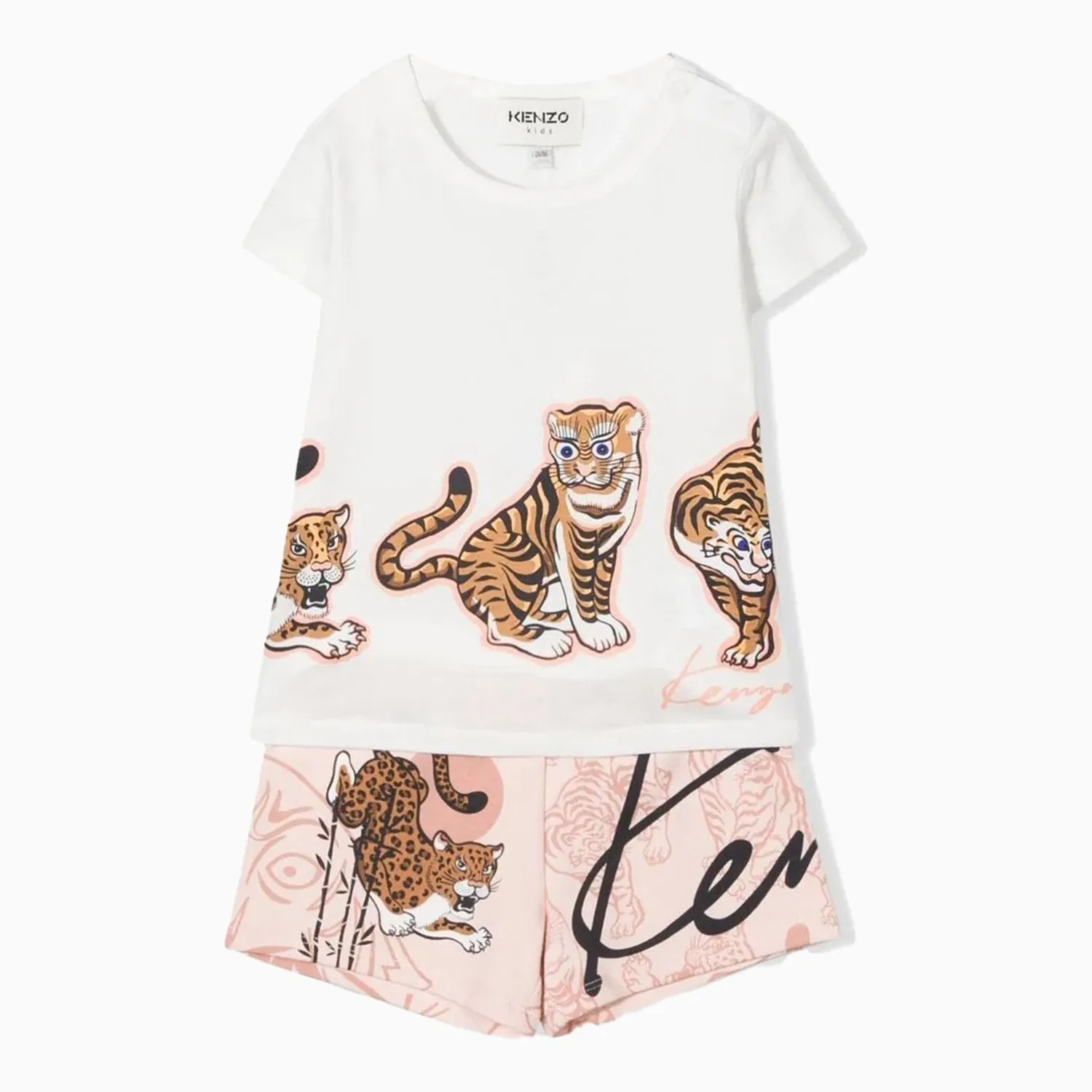 Kid's Tiger Print Outfit Toddlers