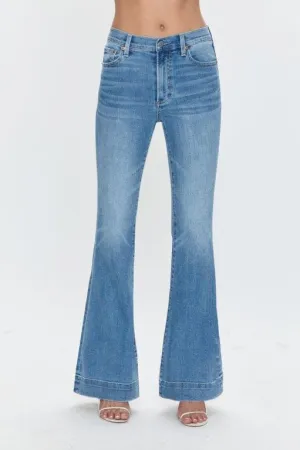 Kinsley Essay Mid Rise Flare Jean