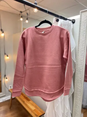 Ladies Fleece Crewneck Pullover