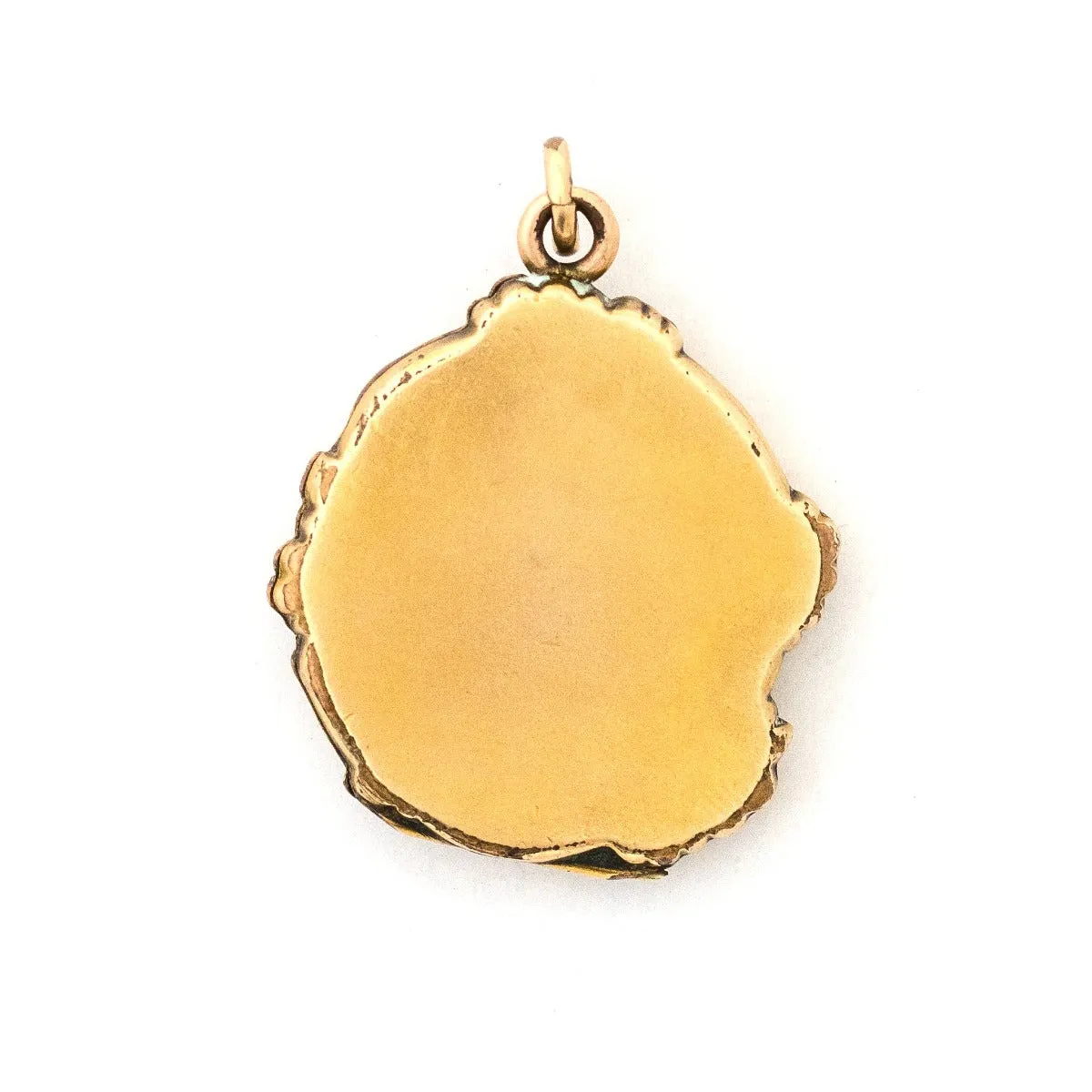 Ladies with Fan Antique Locket