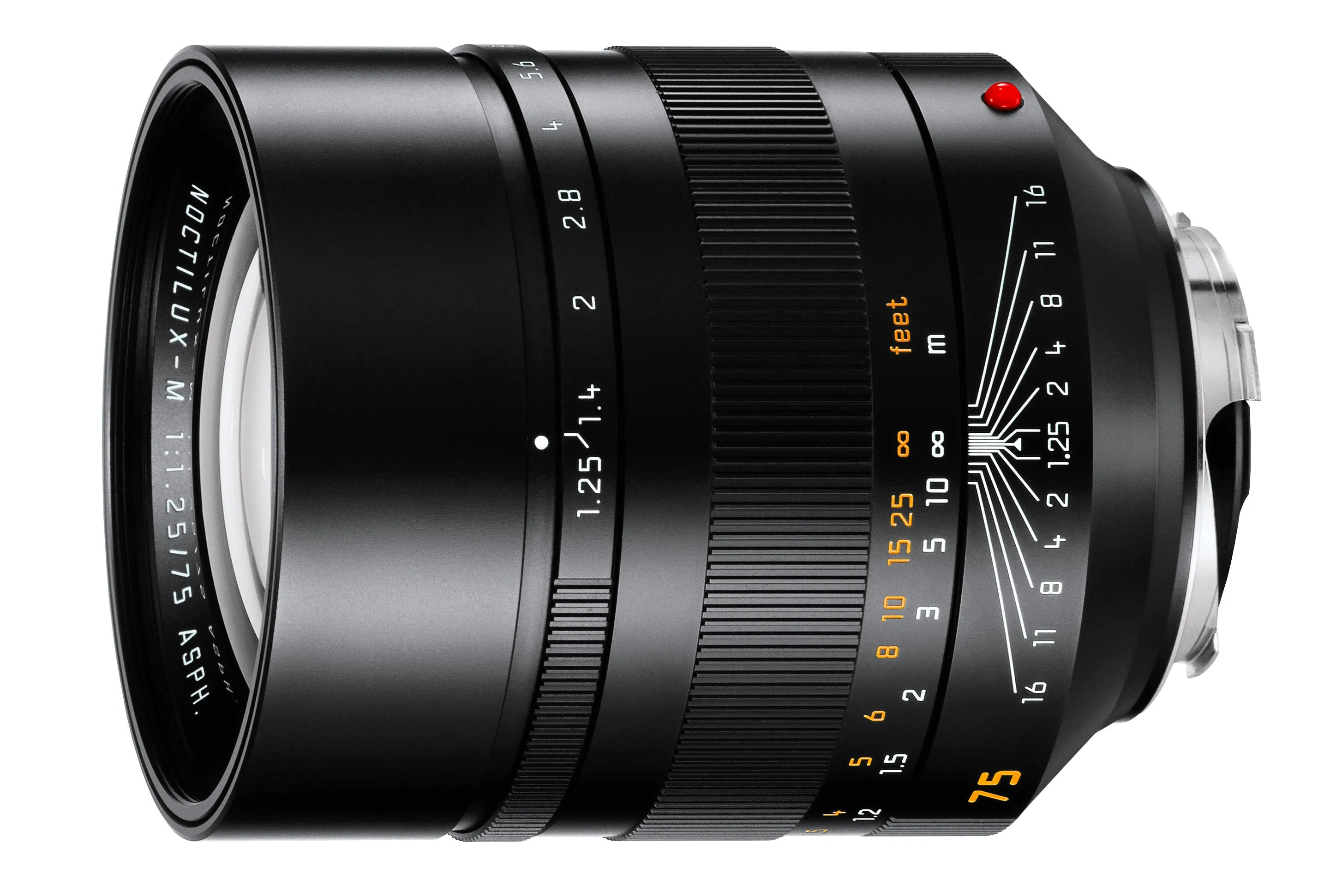 Leica M 75mm f1.25 Noctilux - Rental Only