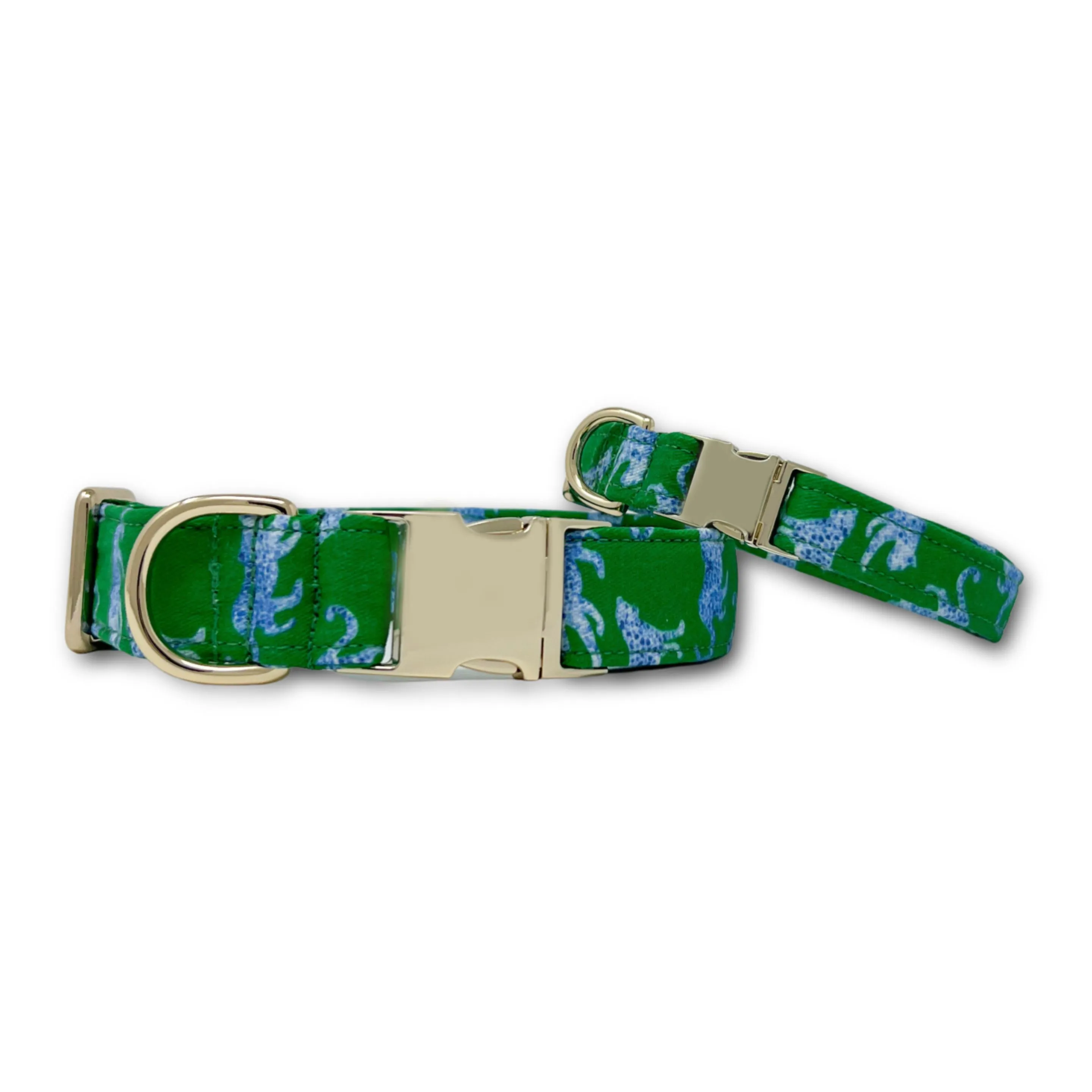 Leopard Parade Classic Dog Collar   Bow Tie