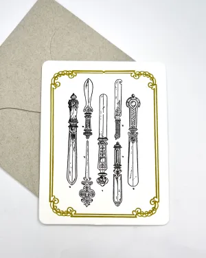 Letter Openers Card