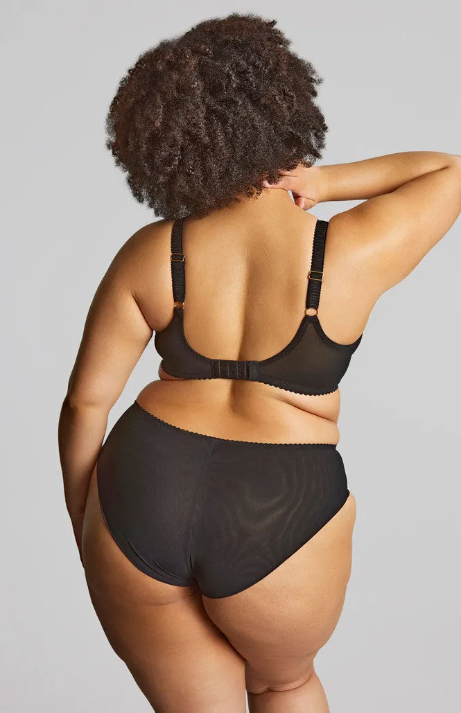 Liberty Plunge Bra In Black - Sculptresse