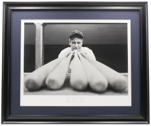 Lou Gehrig The Iron Horse Framed New York Yankees LE Historical Archive
