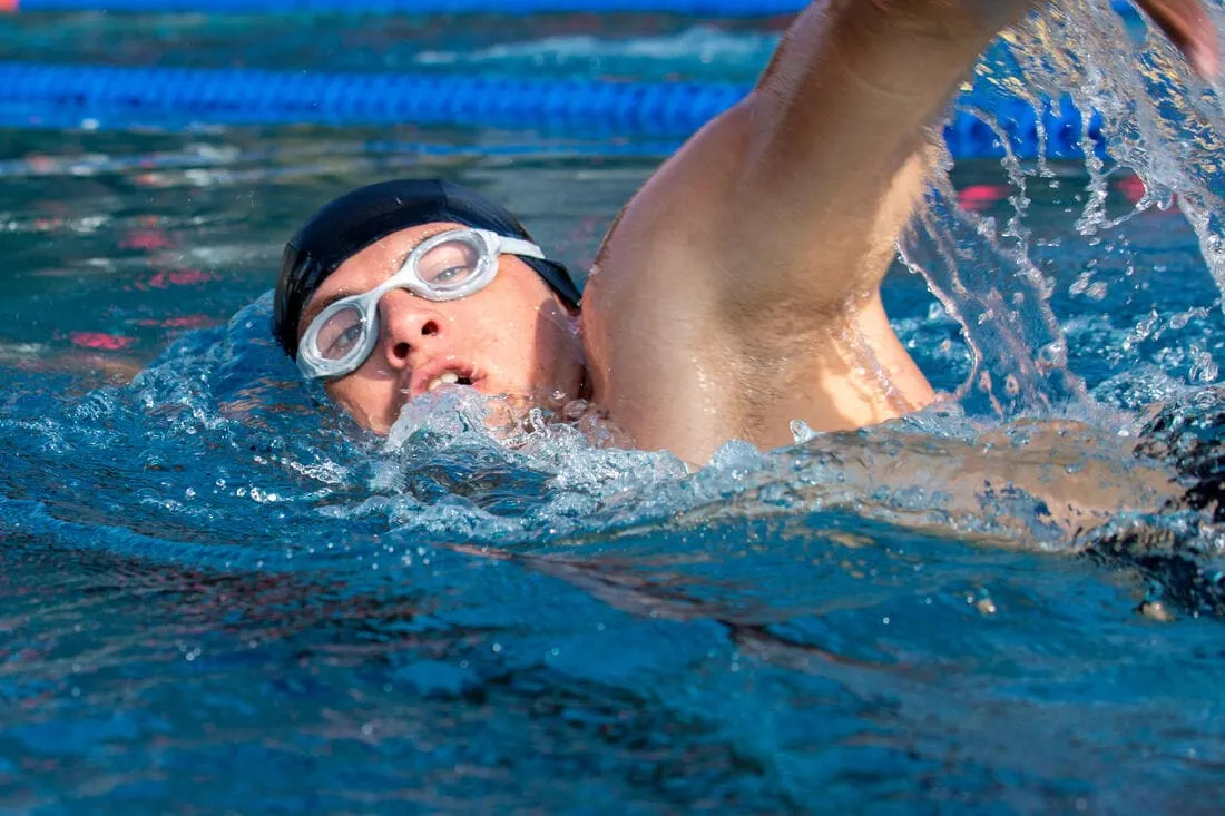 Lunettes De Natation - Ready - Taille Unique - Verres Clairs - Gris