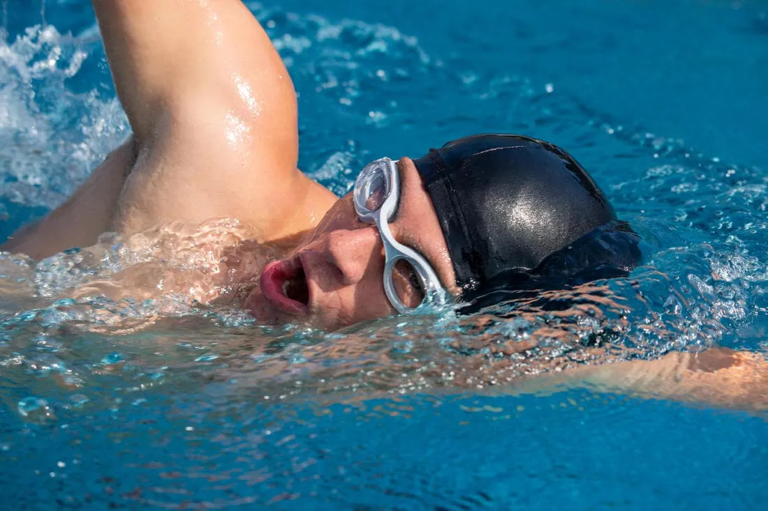 Lunettes De Natation - Ready - Taille Unique - Verres Clairs - Gris