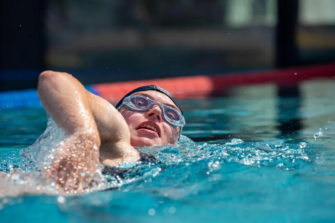 Lunettes De Natation - Ready - Taille Unique - Verres Clairs - Gris