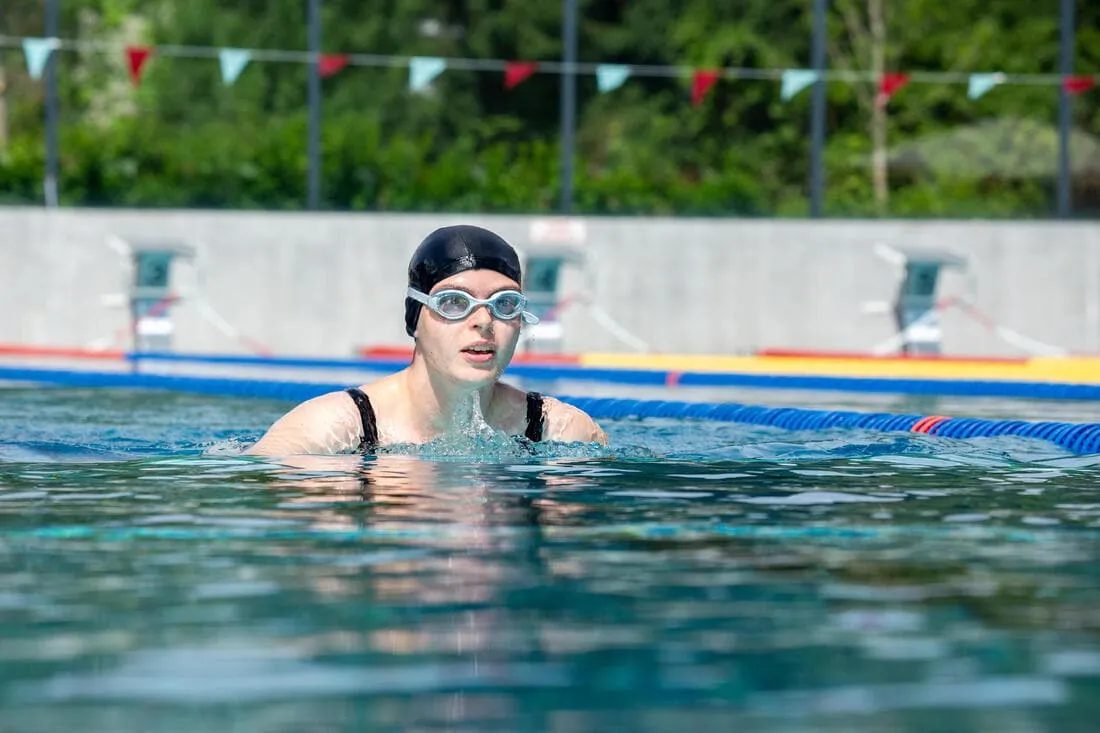 Lunettes De Natation - Ready - Taille Unique - Verres Clairs - Gris