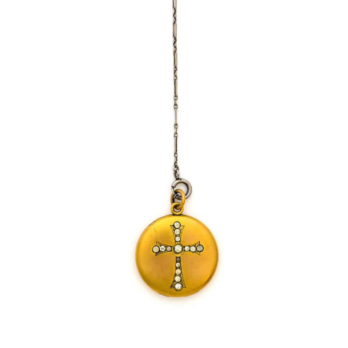 Madonna Cross Locket