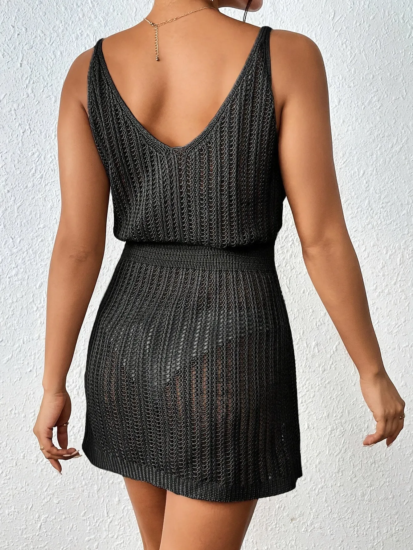 Marisa® | Knitted Dress Beach Cover-Up