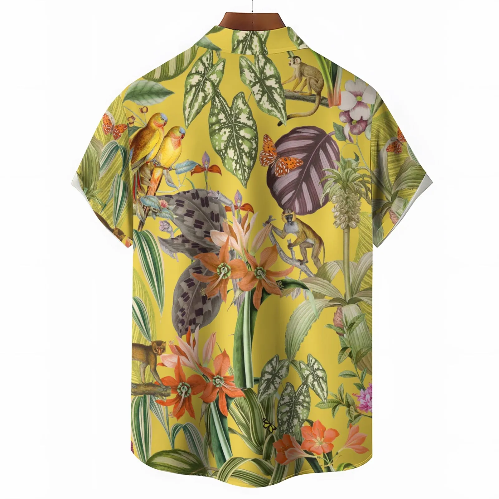Men's Hawaiian Casual Short Sleeve Shirt 2403000392