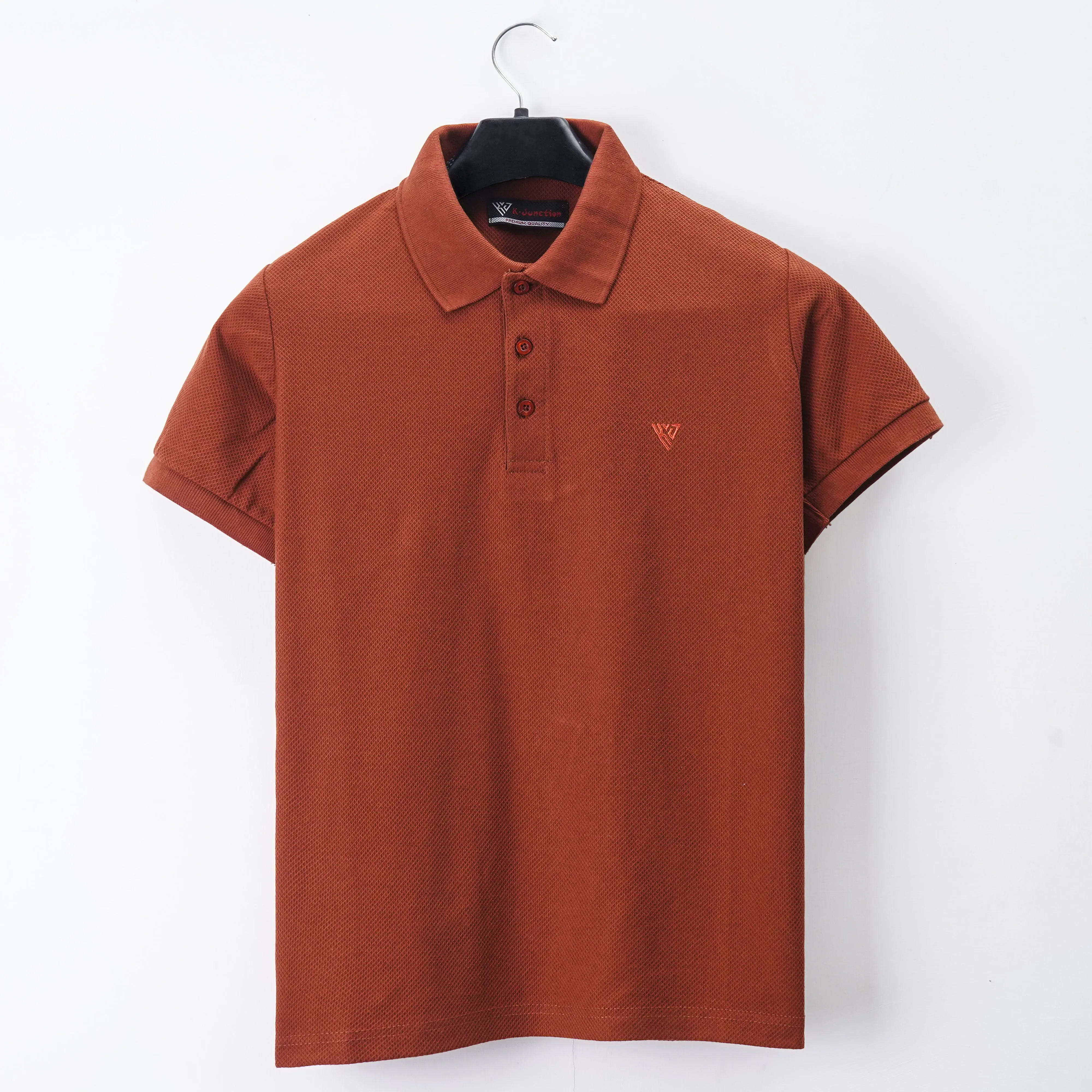 Men's Popcorn Half Sleeve Polo