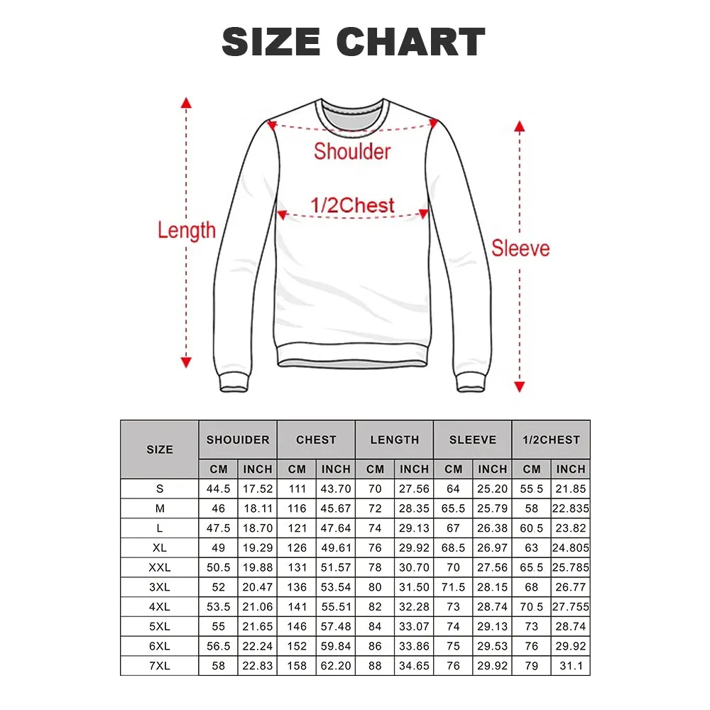 Men's Star Digital Print Crew Neck Tracksuit
