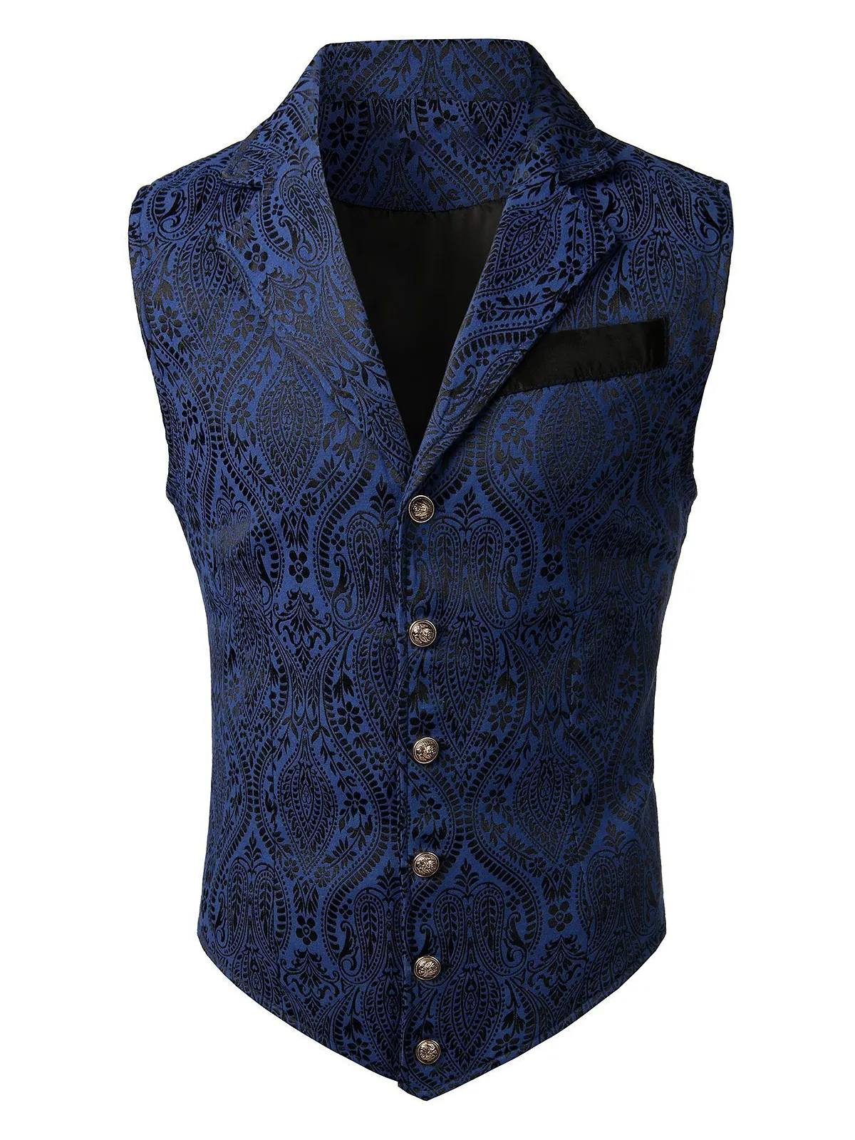 Men's Victorian Suit Vest Steampunk Gothic Waistcoat Vintage Vest